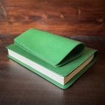 【hypergeek様専用】《A5判＆ほぼ日手帳weeksサイズ》レザーブックカバー（Verde）