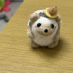 🌰森のちいさなどんぐり帽子ハリネズミ🦔🍀送料無料でお届け！