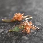 金木犀 ピアス　イヤリング