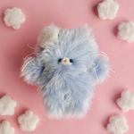 s様専用です。　青空ねこちゃん♡雲☁️のカケラをつけたょ。手のひらサイズのぬいぐるみ②
