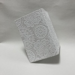 【超軽量】懐紙入れ 刺繍レース アイスグレー