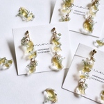 Ginkgo leafピアス/イヤリング