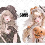 original sticker « no.6855 »     //     人物ステッカー オリジナルステッカー オリジナル人物ステッカー ステッカー cotton melody ミニステッカー