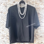 【特別価格❗️】2連3連ロング本真珠 バロックパール ロングネックレス☆大粒 淡水パール ネックレス 結婚式