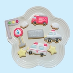 アイシングクッキー　乗り物セット🌟リニューアル！