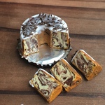 シフォンケーキ (チョコマーブル)
