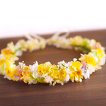 イエロー紫陽花の花冠 オーダー受付