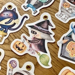 ハロウィンタグ【ハロウィン キッチン】10個　ラッピング　ダイカット