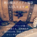 秋の『魔法アイテム福袋』サービス券が当たる！
