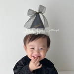 《ハロウィン特集掲載*名入れパーティーハット》ベビークラウン　王冠　誕生日　1歳　one バースデーハット　Halloween キッズ　　ハーフバースデー　100日祝い　赤ちゃん　ハロウィーン