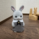【なち様専用】シルバニアファミリー　ボタン付き幼稚園服