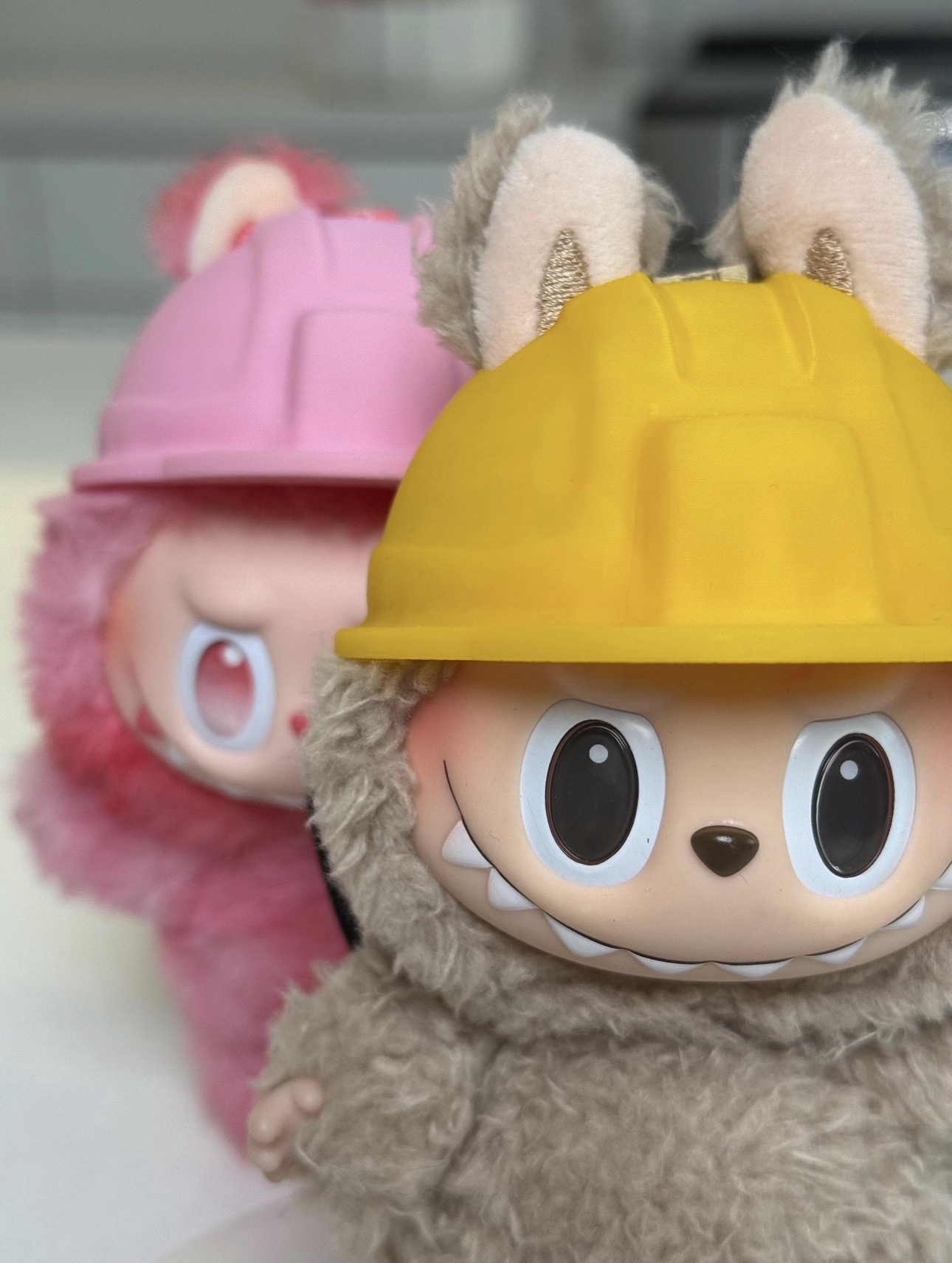 ラブブ LABUBU 専用設計 工事用 建設用 ヘルメット 衣装 - 🎲dice