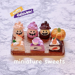 🎃再販②🎃ハロウィンスイーツセット　ミニチュアスイーツ　フェイクフード