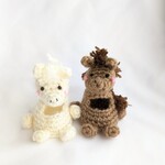 【受注制作】※キグルミのみです。午(うま)のキグルミ(干支の置物パンダさん専用)