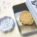 🌹✨ ローズクラシカルクッキー型1号（フレーム＆スタンプ） ✨🌹