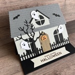 【ハロウィンカード】HALLOWEENイーゼルカード