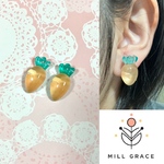 にんじん ピアス イヤリング