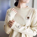 【2025新作】選べる猫29種！刺繍ロングスリーブTシャツ 名入れ可【選べる3色】うちの子グッズ ねこ