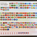 大阪関西万博対応 ＊ 世界の国旗シール