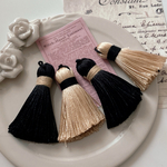 糸タッセルゴールドミックス4個セット♡