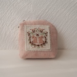 【森のスタンプラリー/rabbit ver】動物刺繍入りポーチ