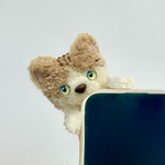 ひょっこり猫のスマホケース＊茶トラ＊キジ猫＊iPhone＊Android