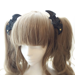 【Ｅ様専用】コウモリヘアクリップ☆S左右セット