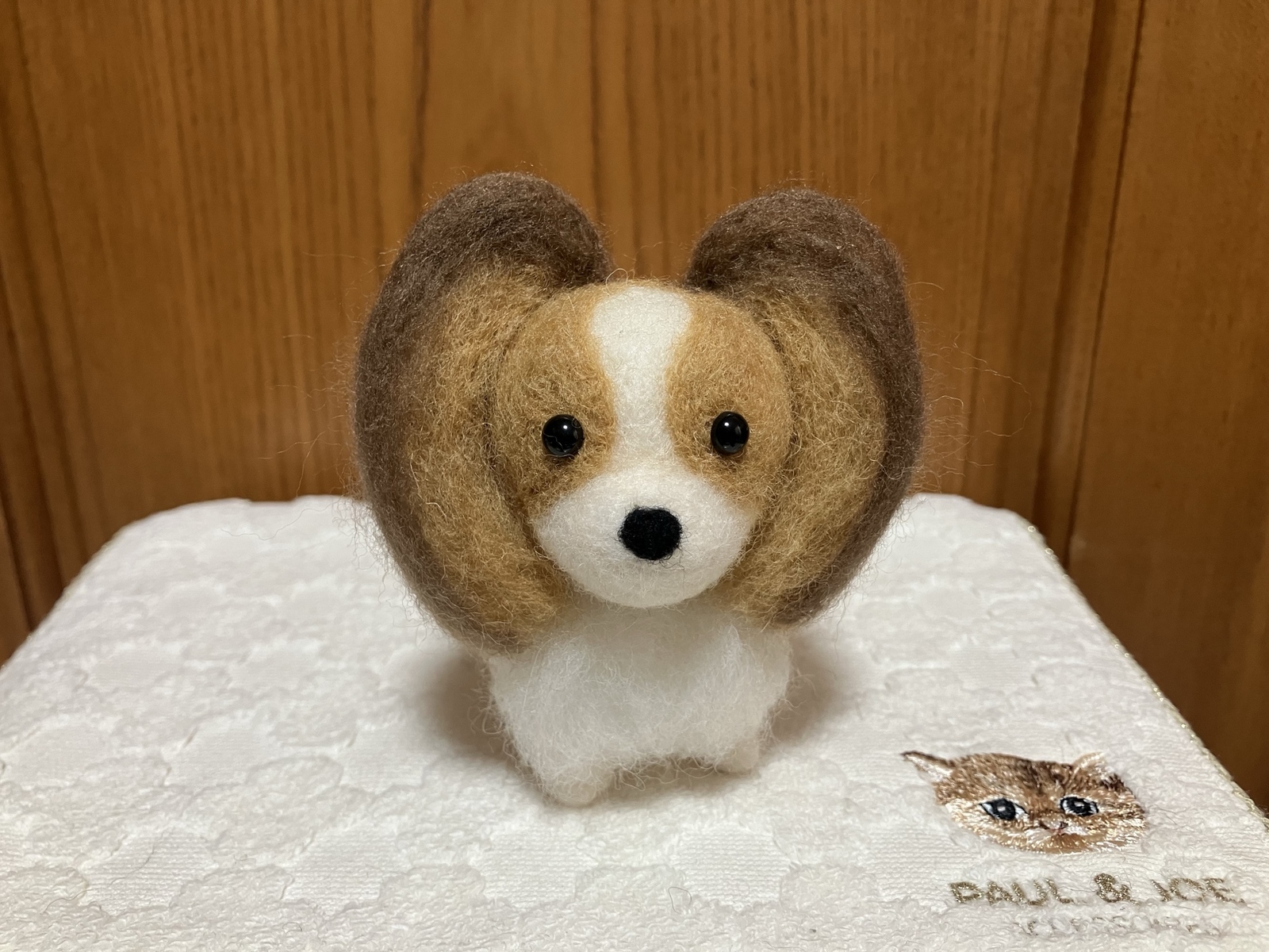 羊毛フェルト　パピヨン　チベタンスパニエル　『専用』 羊毛フェルト パピヨン チベタンスパニエル 『専用』