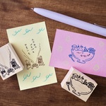 フルーツ盛り！と焚き火で焼き芋ほこほこフレームはんこ