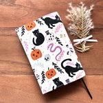 【文庫】黒猫とハロウィンのブックカバー