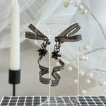 Halloween ribbon.black crystal 10月まで限定