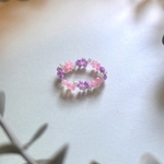 ビーズリング【紫陽花】💍