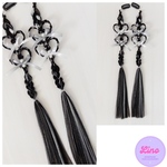 ブラックミックス🖤引っかけるだけハートポイントエクステ 