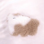 ずんぐりむっくりなもーもーさんのぬいぐるみ