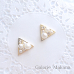再販(ㅅ˘˘)♡*.+゜冬の贈り物❅*॰ॱイヤリング/ピアス(ゴールド)