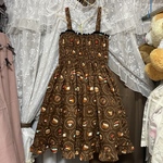 ④⑥⑧大きいサイズ＊LL〜6Lほど＊スイーツ柄ワンピース