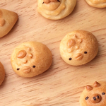 本物のパンでできた✳︎北九州で捕獲！カッパのパンブローチ＊（マグネットに変更可）