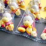 【送料込】秋のお菓子とおばけマシュマロのボールチェーン