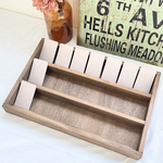 平置き什器(ブラウン)