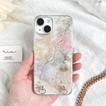 new  .✴︎°淡色　くすみパステル　アルコールインクアート　ニュアンスiPhoneケース　スマホケース　Android 滲みアート　名入れ　文字入れ　スマホショルダーストラップ　春夏秋冬　ギフト