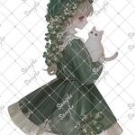 ℳ. xoxoshop オリジナルステッカー 期間限定 クローバーシリーズ10月10日まで