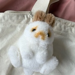 在庫あり　バッグチャームなうさぎ　ぬいぐるみ　ブロークンオレンジ