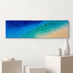 アートパネル  エメラルドの海　タイプＢ70cm×20cm