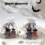 紫色💜くまちゃんのハロウィン巾着