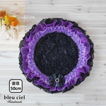 再販!!【送料無料✨完成品】ハロウィン カフェマット　直径50ｃｍ　250911－M-①