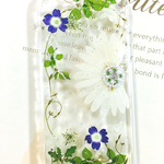 iPhoneケース♡手作り 押し花♡
