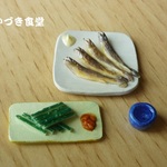 【オーダー】ミニミニ酒の肴（ししゃも＆もろきゅう）