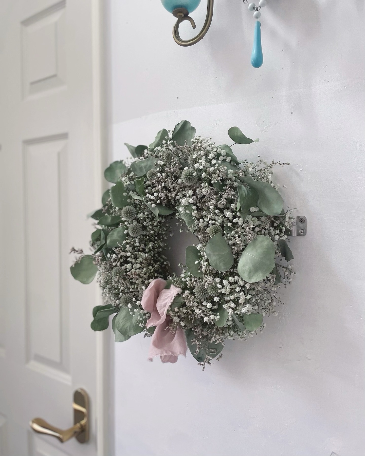 専用ページ☆パンパスグラスのフライングリース＆プロテアスワッグ 専用ページ☆パンパスグラスのフライングリース＆プロテア