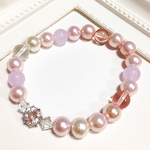 sale🎀プリンセスカラーのジルコニアブレスレット