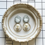 【いいね👍✖️100 超え♡ 】　べっ甲 シンプルピアス